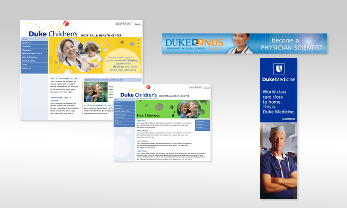 Duke University web